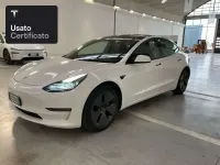Usata Tesla Model 3 Long Range AWD 324 kW (441 CV) 2021 Pearl white multicoat Berlina