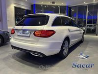 Usata Mercedes C220 194 CV (142 kW) 2019 Bianco Station wagon