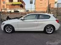 Usata BMW 114 Sport Line 95 CV (69 kW) 2013 Bianco Utilitaria