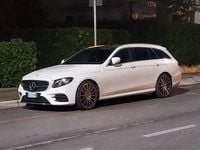 Usata Mercedes E220 Premium Plus 194 CV (142 kW) 2018 Bianco Station wagon