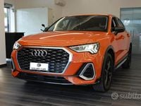 Begagnad Audi Q3 Sportback S-Line 150 HK (110 kW) 2020 Orange SUV