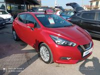 Usata Nissan Micra Acenta 71 CV (52 kW) 2018 Rosso Utilitaria