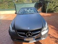 Usata Mercedes E220 170 CV (125 kW) 2015 Argento Cabrio