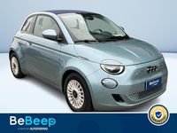 Usata Fiat 500e Icon 86 kW (118 CV) 2021 Azzurro metallizzato Cabrio