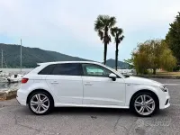 Usata Audi A3 S-Line 116 CV (85 kW) 2019 Bianco Berlina