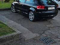 Usata Audi A3 105 CV (77 kW) 2007 Nero Utilitaria