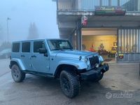 Usata Jeep Wrangler Unlimited 200 CV (147 kW) 2012 Blu SUV