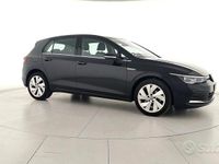 Usata VW Golf VIII Style 150 CV (110 kW) 2020 Nero Berlina