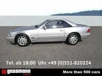 Usata Mercedes SL320 231 CV (169 kW) 1997 Argento Cabrio