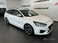 Usata Ford Focus ST 120 CV (88 kW) 2019 Bianco Station wagon