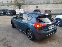 Usata Ford Focus ST-Line 120 CV (88 kW) 2021 Blu Berlina