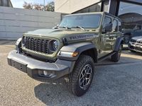 Nuova Jeep Wrangler Unlimited Rubicon 272 CV (200 kW) 2025 Verde SUV