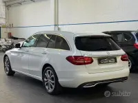 Usata Mercedes C200 136 CV (100 kW) 2016 Bianco Station wagon