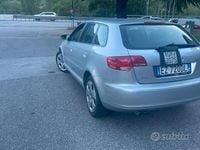 Usata Audi A3 Attraction 170 CV (125 kW) 2007 Grigio Utilitaria