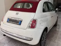 Usata Fiat 500C 75 CV (55 kW) 2010 Bianco Cabrio