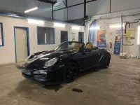 Usata Porsche Boxster 280 CV (205 kW) 2005 Blu/azzurro Cabrio