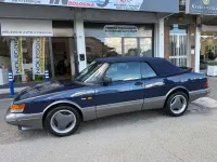 Usata Saab 900 Cabriolet 141 CV (103 kW) 1992 Blu Cabrio