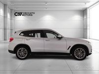 Usata BMW X3 Advantage 190 CV (139 kW) 2019 Argento SUV