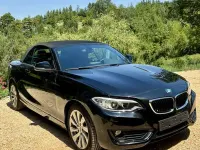 Usata BMW 220 184 CV (135 kW) 2015 Nero Cabrio