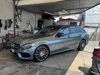 Usata Mercedes C220 Premium 170 CV (125 kW) 2016 Grigio Berlina