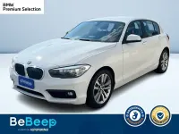 Usata BMW 116 Advantage 116 CV (85 kW) 2016 Bianco pastello Utilitaria