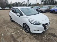 Usata Nissan Micra Tekna 90 CV (66 kW) 2017 Bianco Berlina