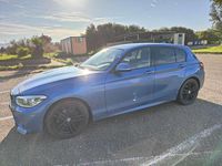 Begagnad BMW 114 M Sport 95 HK (69 kW) 2018 Blå Halvkombi