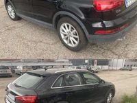 Käytetty Audi Q3 Ambiente 150 HP (110 kW) 2017 Musta Katumaasturi