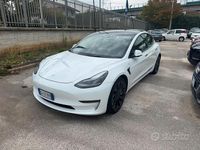 Usata Tesla Model 3 Performance 461 kW (627 CV) 2020 Bianco Berlina