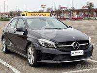 Usata Mercedes A200 Premium 136 CV (100 kW) 2016 Nero Utilitaria