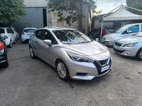 Usata Nissan Micra Acenta 90 CV (66 kW) 2018 Argento Utilitaria
