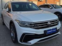 Usata VW Tiguan R-line 150 CV (110 kW) 2022 Bianco perlato SUV