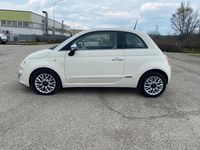 Usata Fiat 500 Lounge 95 CV (69 kW) 2014 Bianco Berlina