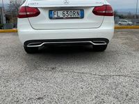 Usata Mercedes C220 170 CV (125 kW) 2017 Bianco Station wagon