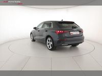 Usata Audi A3 Advanced 116 CV (85 kW) 2022 Grigio manhattan metallizzato Berlina