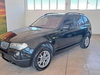 Usata BMW X3 150 CV (110 kW) 2007 Nero SUV