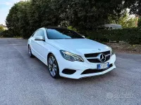 Usata Mercedes E250 204 CV (150 kW) 2013 Bianco Coupé