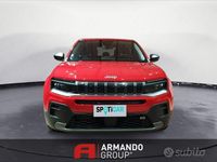 Usata Jeep Avenger Longitude 101 CV (74 kW) 2023 Rosso SUV