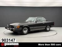 Begagnad Mercedes SL380 204 HK (150 kW) 1985 Grå Cab