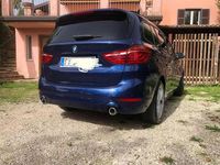 Usata BMW 218 Gran Tourer Advantage 150 CV (110 kW) 2019 Blu/azzurro Monovolume