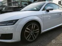 Usata Audi TT S-Line 184 CV (135 kW) 2015 Bianco Coupé