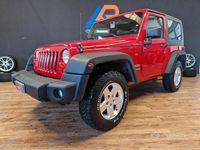 Usata Jeep Wrangler Sport 177 CV (130 kW) 2010 Rosso SUV