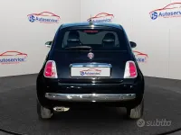 Usata Fiat 500 Lounge 69 CV (50 kW) 2014 Nero Utilitaria