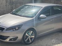 Usata Peugeot 308 GT-line 116 CV (85 kW) 2014 Grigio Berlina
