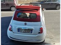Usata Fiat 500 Lounge 69 CV (50 kW) 2014 Bianco Cabrio