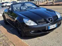 Usata Mercedes SLK200 Premium 184 CV (135 kW) 2004 Nero Cabrio