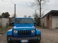 Usata Jeep Wrangler Unlimited Sahara 200 CV (147 kW) 2015 Blu SUV