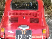 Usata Fiat 500 1970 Rosso Utilitaria
