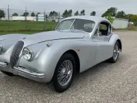Usata Jaguar XK 162 CV (119 kW) 1951 Argento Coupé