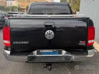Usata VW Amarok 180 CV (132 kW) 2014 Nero Pick-up